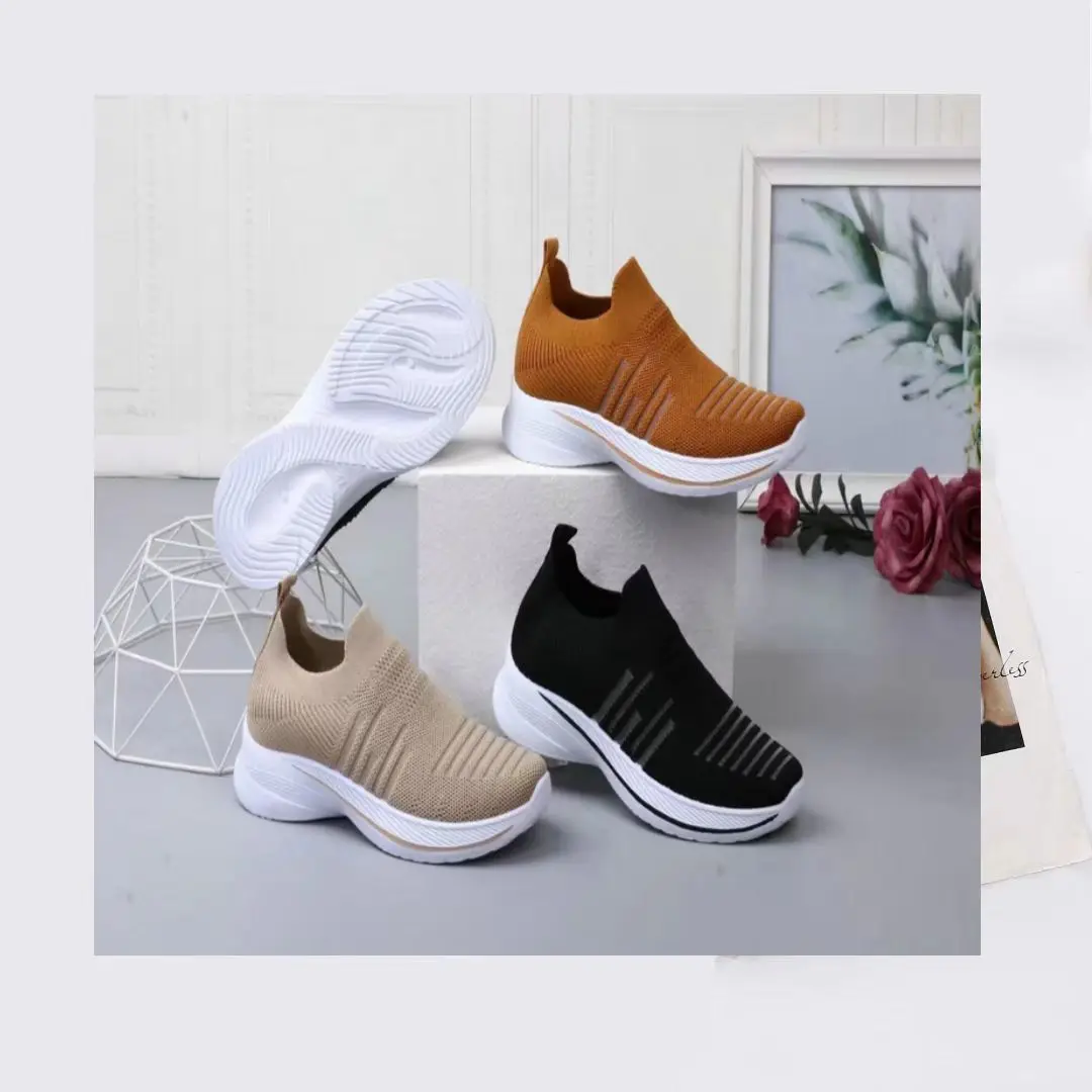 3.25 Dollar Model ZYX076 Size 36-41 Athletic Tennis Breathable Sports Women Fitness Walking Shoes With Many Colors