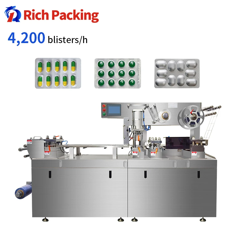 3 Years Warranty Blister Packing Machine For Packaging Candy Coating Chewing Gum