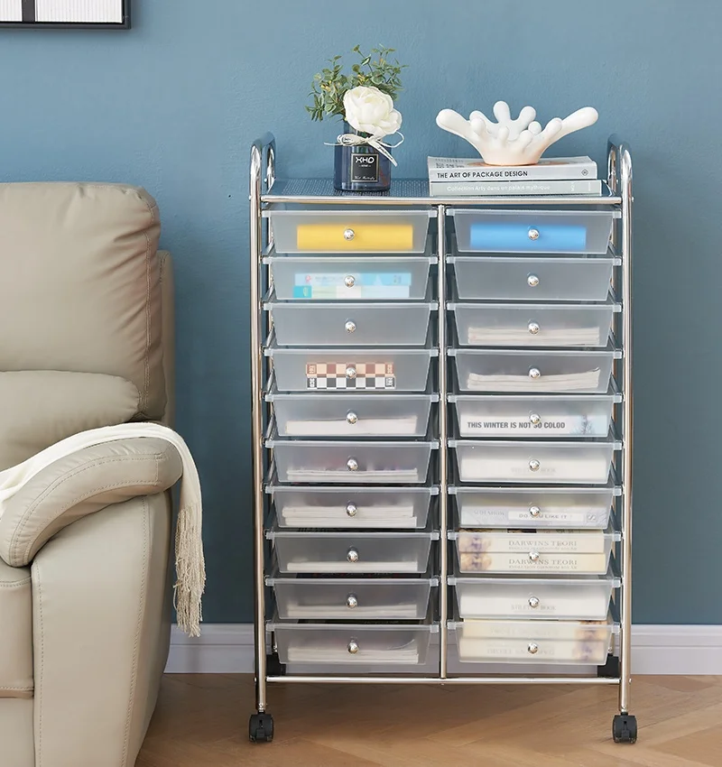 GMJ Tool Chest Heavy Duty Cart With Wheels And Drawers Rolling Toolbox Cabinet For Workshop Mechanics Garage