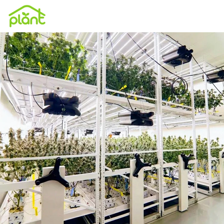 Многоуровневая стойка для выращивания растений в помещении склад автоматическая вертикальная гидропонных