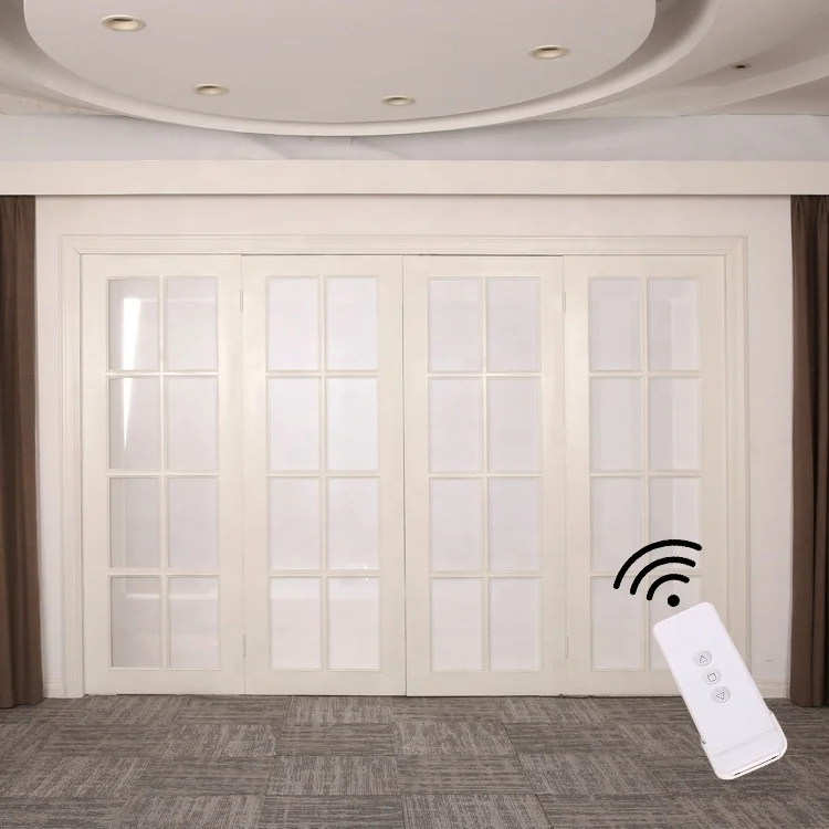 Luxury curtain easy operation smart remote control blackout uv protection smart window curtain for the living room