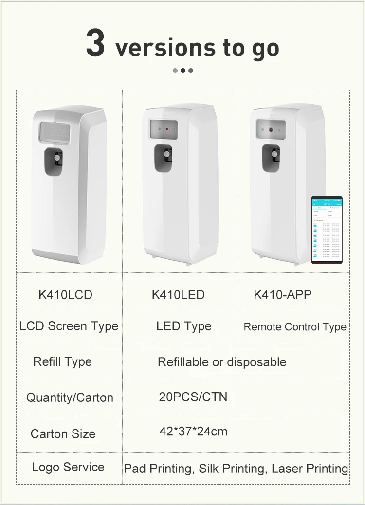 2024 OEM new arrival Smart electronic Non-aerosol Automatic Liquid pump Dispenser Intelligent Sensor LED  Factory Price