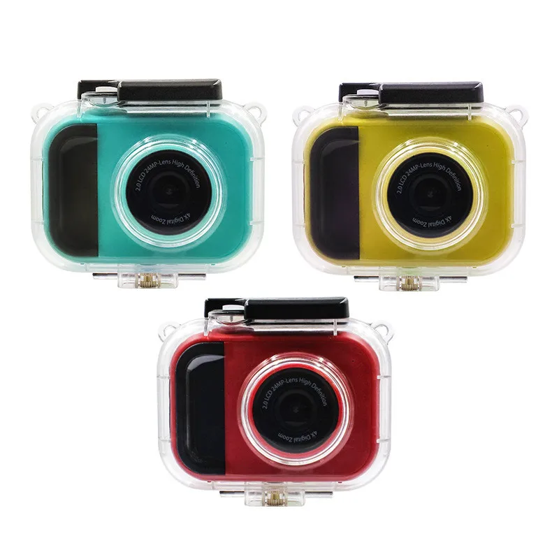 Детская цифровая Экшн-камера, подарок на день рождения, цифровая видеокамера для детей