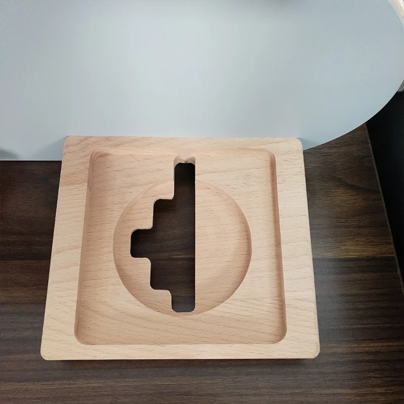 custom Wooden products Wall Mounted Floating Clouds Gray Wooden Kids  Shelf