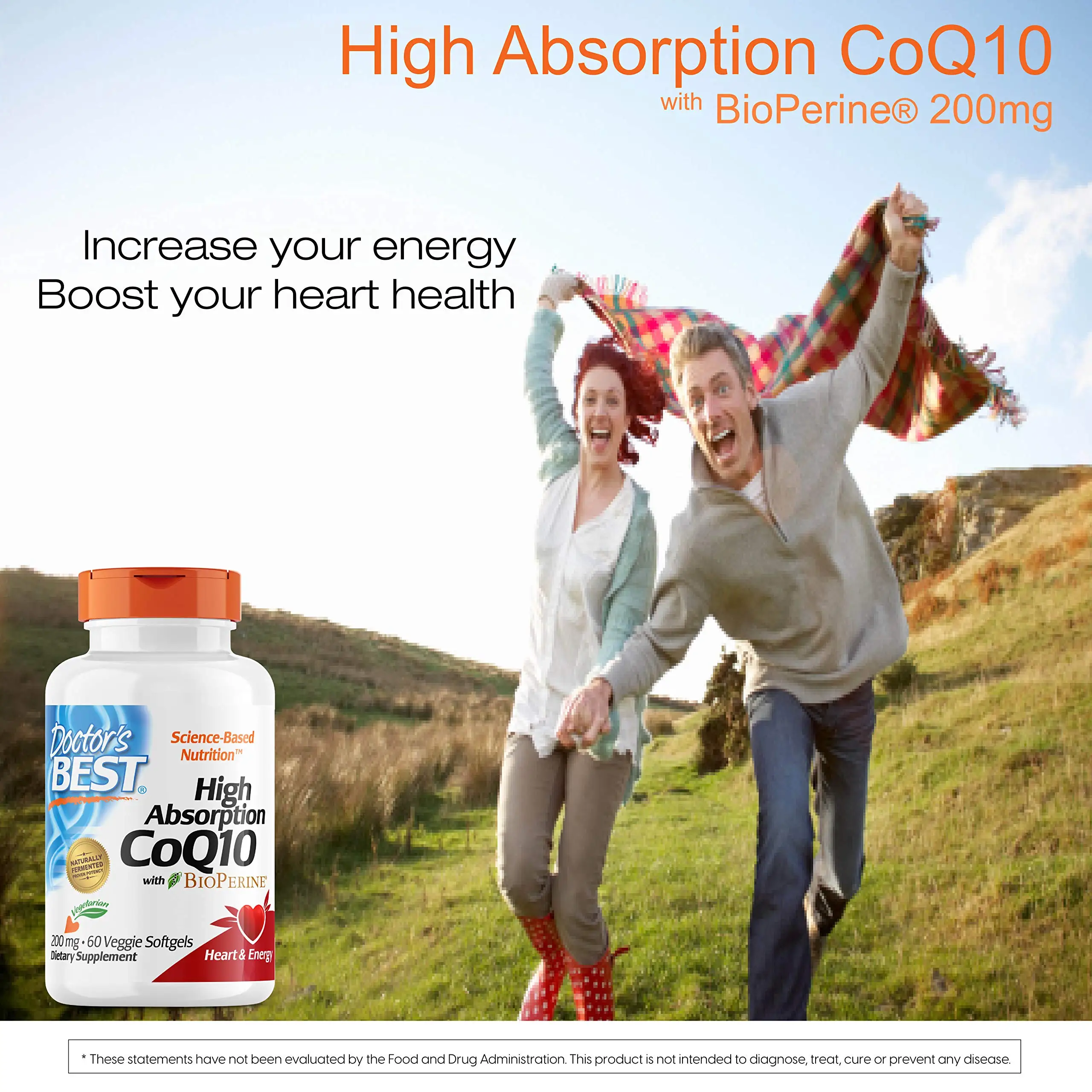 coq10 supplement CoQ10 Ubiquinol 200mg Capsules Softgels For Support Heart Health Natural Products