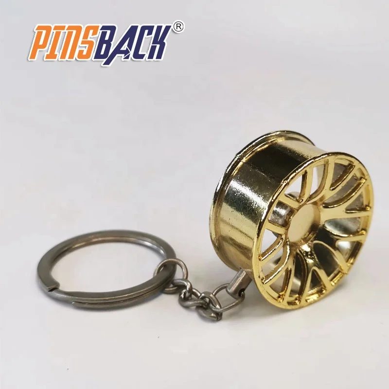 Wholesale  Personal Car Metal Key Chains All Type of Key Chain  Logo 3D Model Key Ring