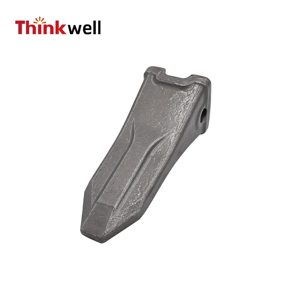 High Quality Excavator Cast Steel Backhoe Rock Multi Color Wax Loss Process Bucket Teeth