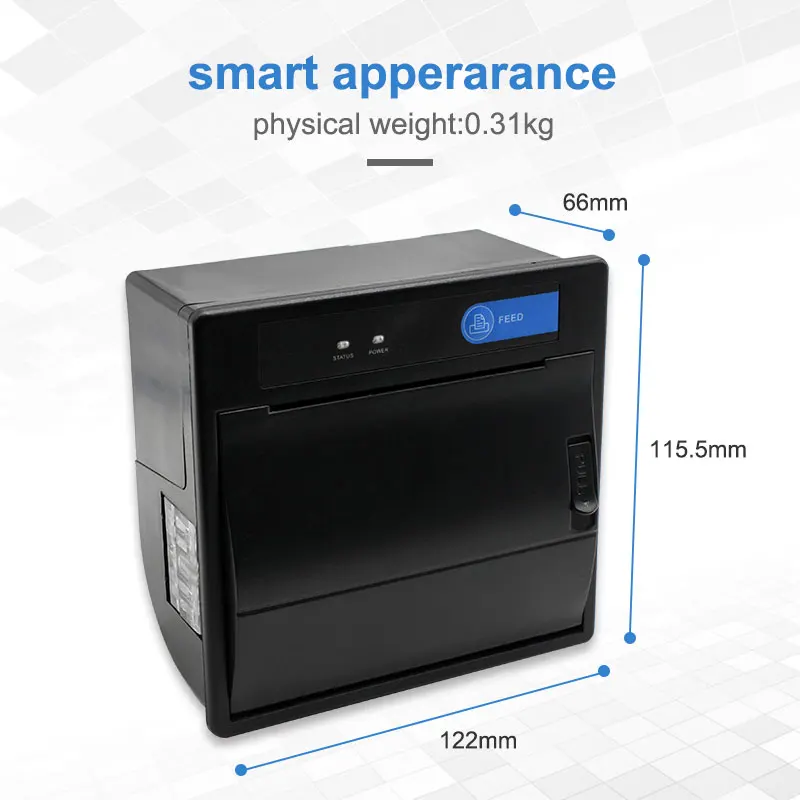 Cashino EP-360C 3inch 80mm Embedded Thermal Receipt Printer For Self Service Checkout