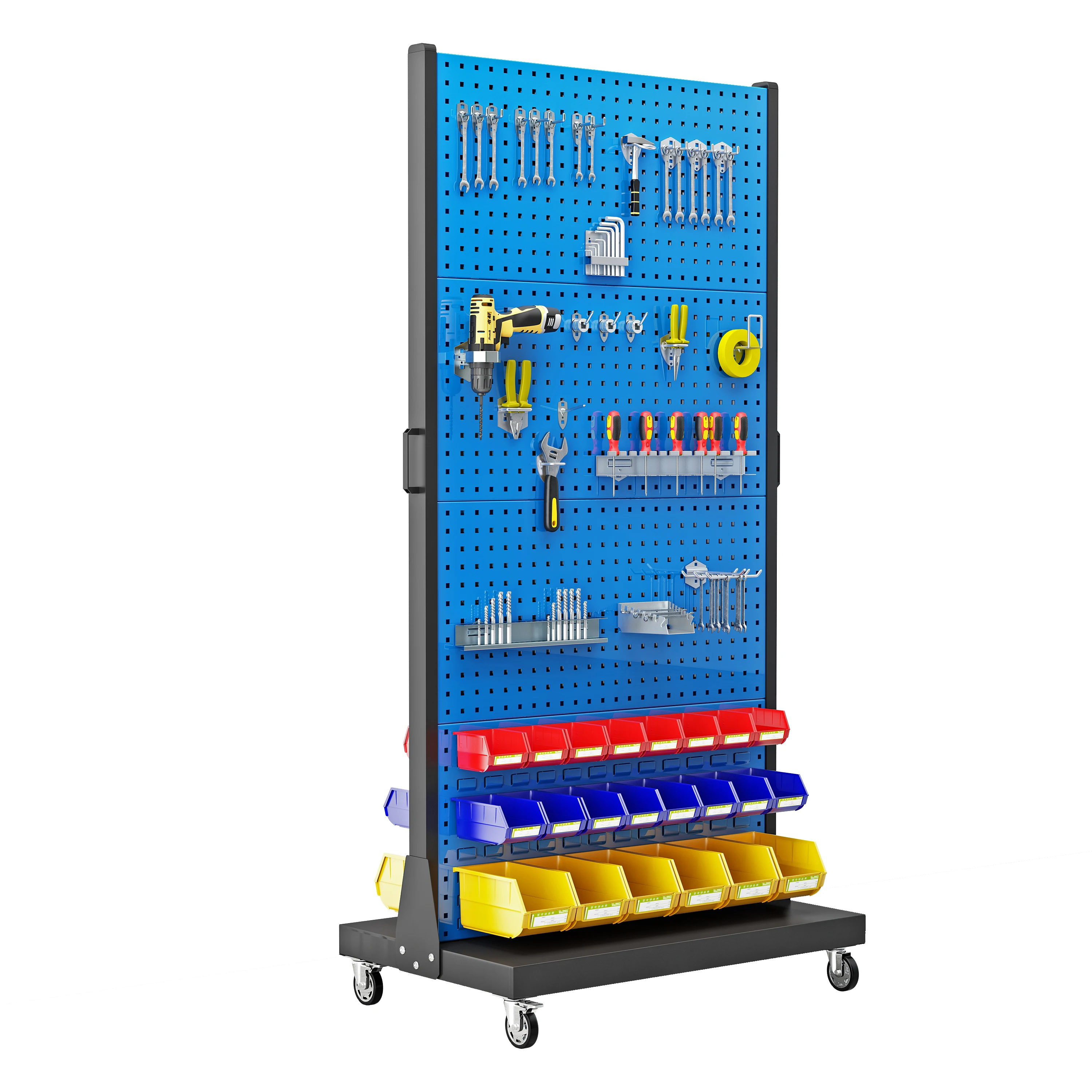 Newest Hot Sale Tool Storage Display Garage Workshop Tool Hanging Rack Shelf