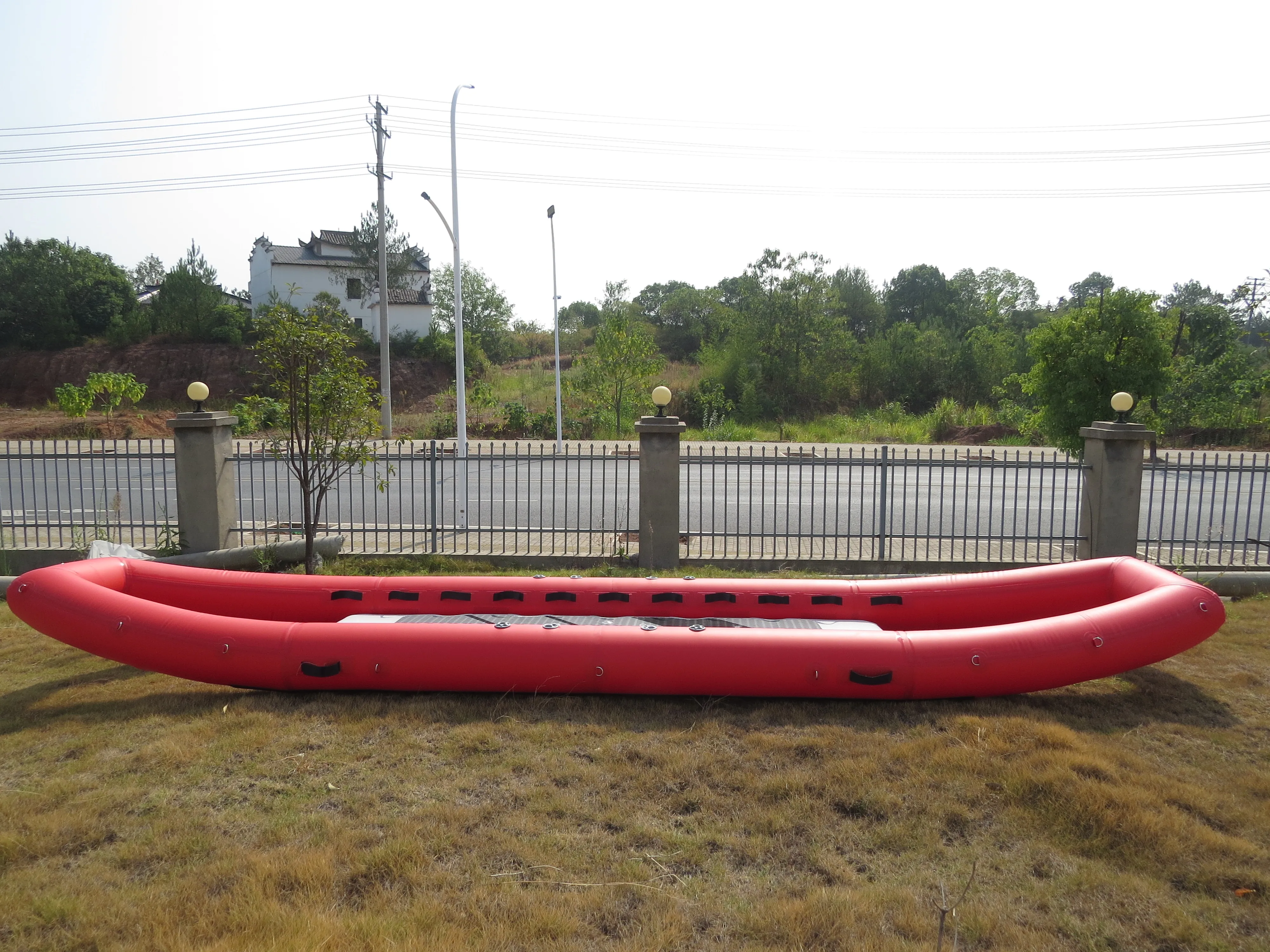 Inflatable Boat Whitewater PVC Hypalon Material Inflatable Drifting Boat Lifeboat Rescue Raft Boat