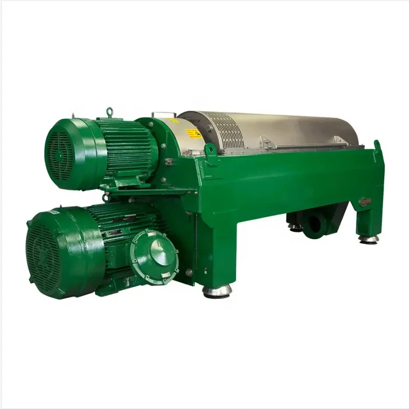 High standard liquid solid liquid separator 3 phase horizontal oil water solid decanter centrifuge