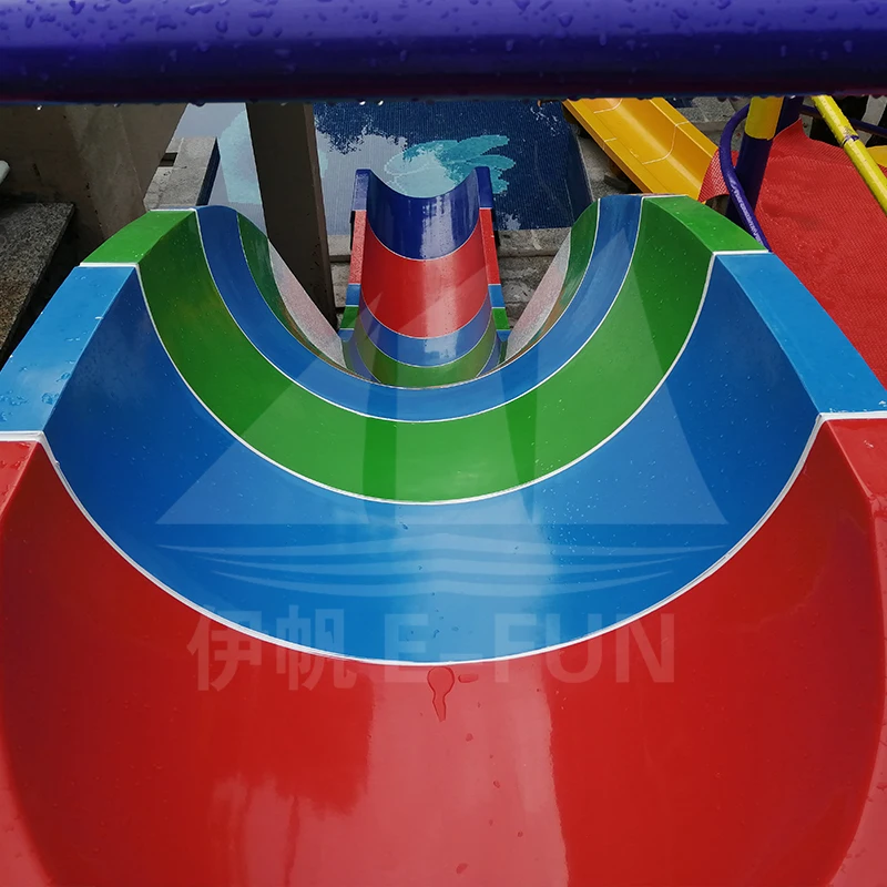 Private Pool Fiberglass Water Slide Backyard Water Play