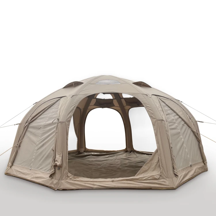 2024 Новый полиэстер хлопок Открытый Кемпинг геодезический купол надувная воздушная палатка