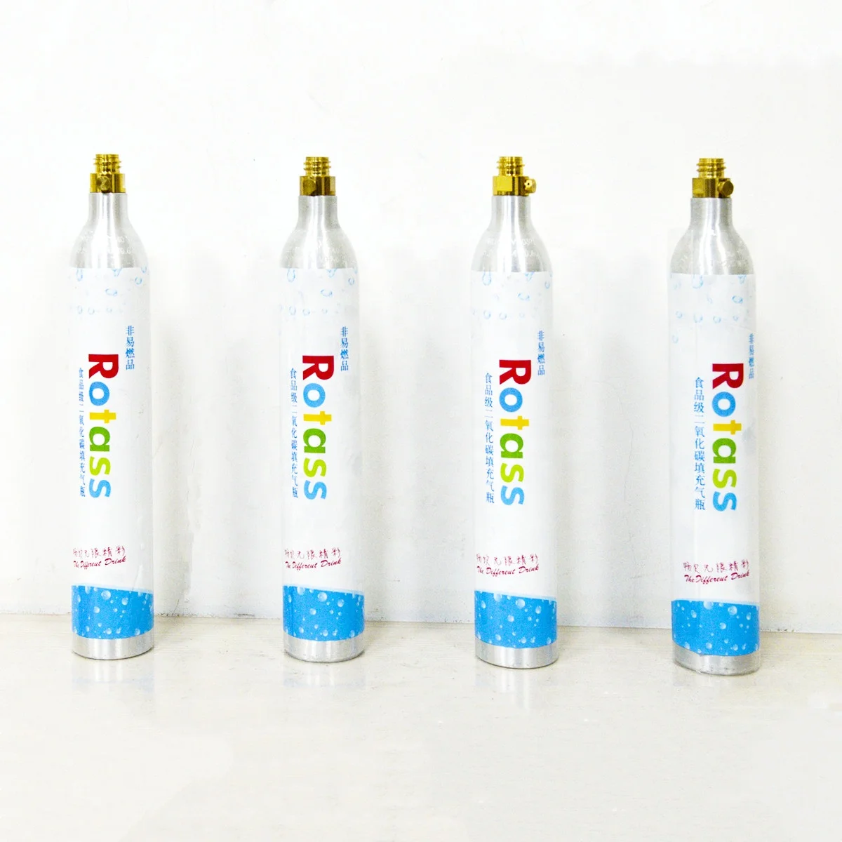 Прямая продажа с завода, алюминиевый баллон высокого давления C02, газировочный объем 0,6 л Co2, газовый баллон