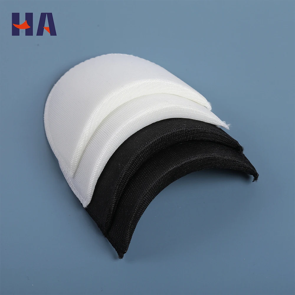 Wholesale Best Price Foam Sponge Shoulder Pads Padded Shoulder Blazer White Black For Jacket Womens Clothing Mens Suit