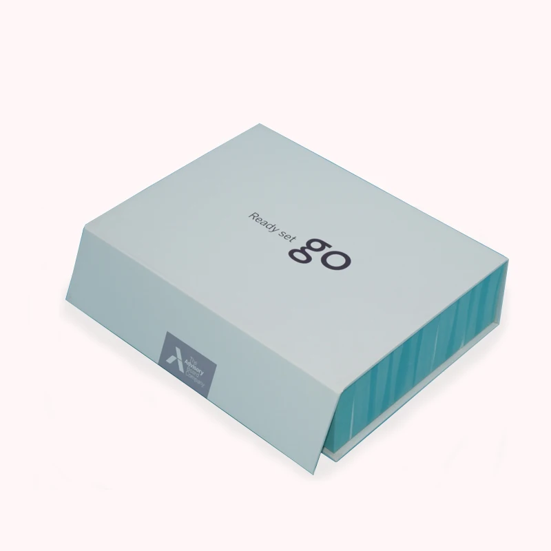 Custom Printing Logo Creative Cardboard Carton Magnetic Gifts Rigid Paper Packaging Box with Lid