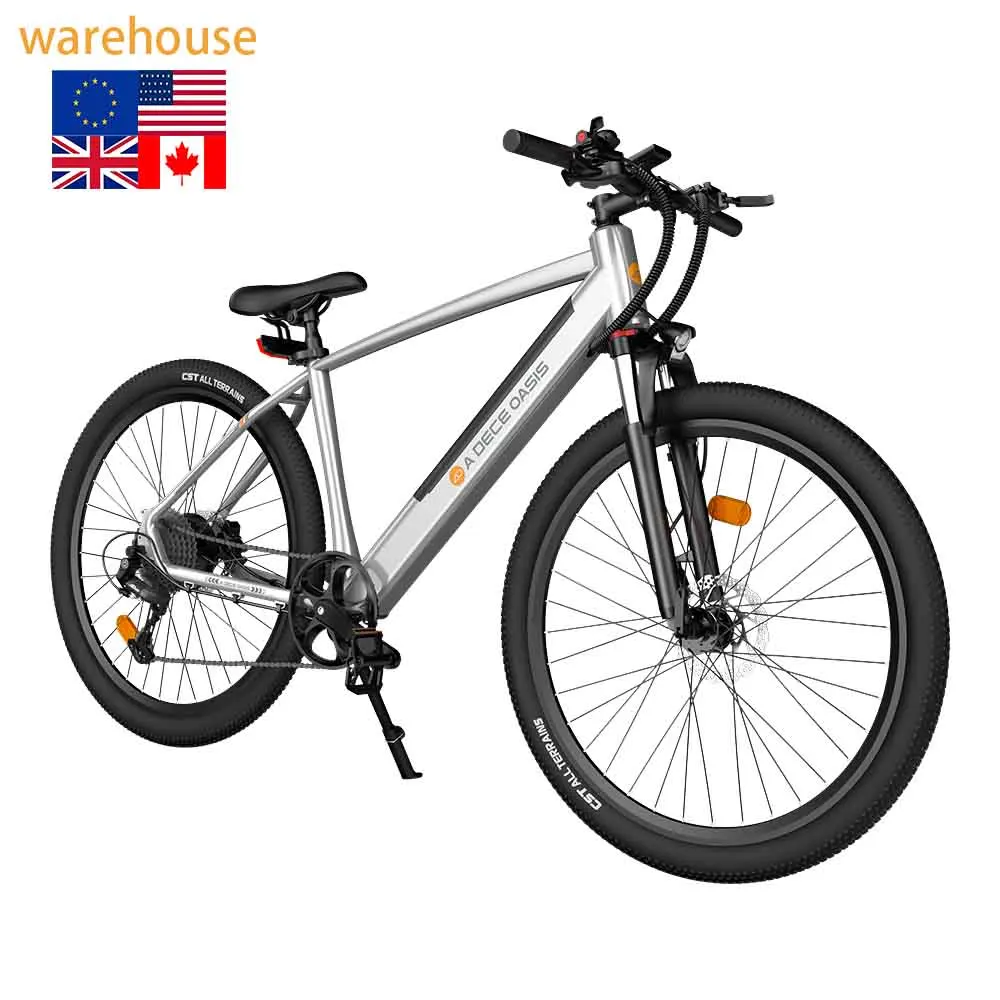 ADO D30C New EU UK CA US  Warehouse CE High Power Ebike Electric Mountain Bicycle Bike City Road Dirt Bike for Adult
