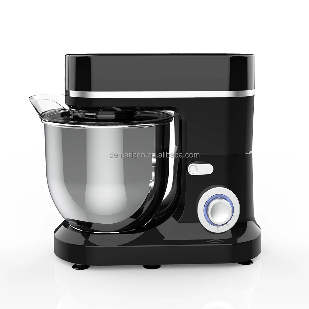 Household 1600W stand mixers for baking kitchen electric 8L food mixers with dough hook flat beater 6 speeds with whisk