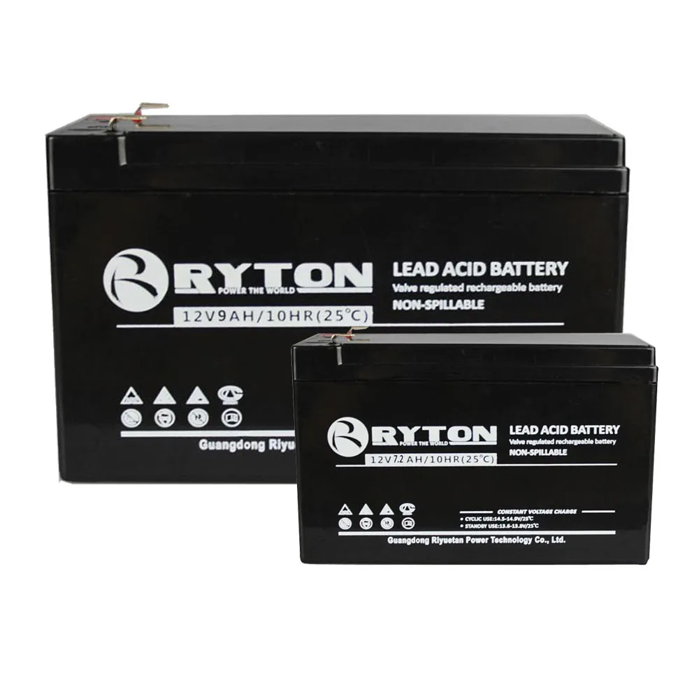RYTON POWER price inverter UPS 12v 9ah 7ah specifications solar charger car battery