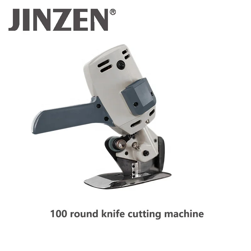 Made in China JINZEN 250w Round Knife Shear Cloth Electric Cropping Electric Cutting Machine for Clothing Fabrics