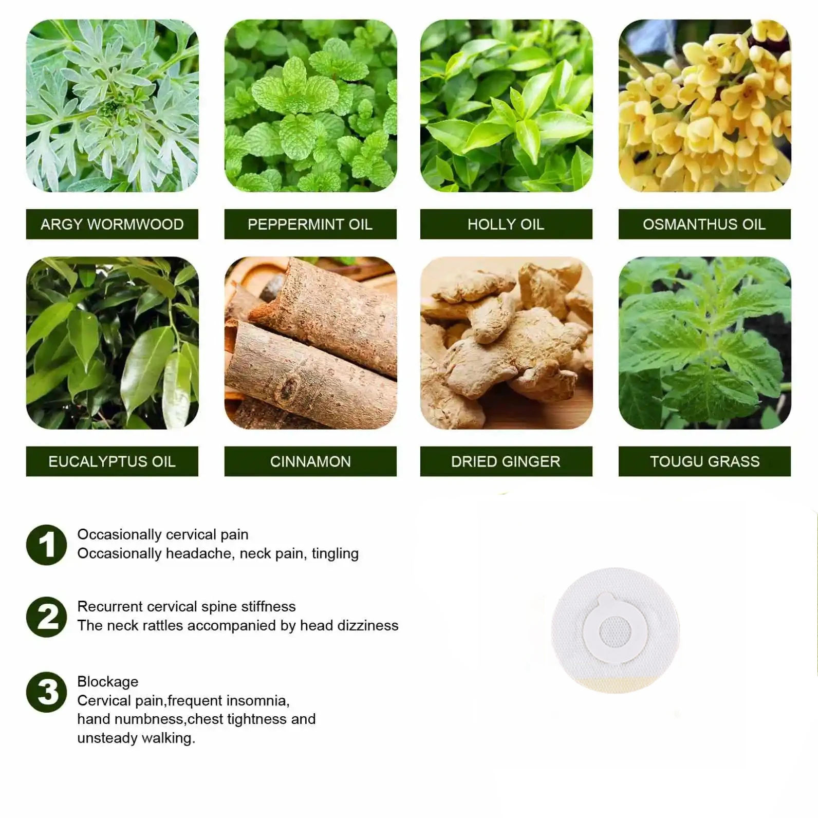 Hot Selling Drop Shipping Electric Smokeless Moxa Device Chinese Medicine 5.5cm*2cm Mini Moxa Moxibustion Patch