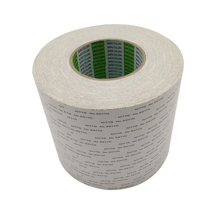 white non woven tape NITTO 5011N Fire Retardant NITTO non-woven tape double-sided tissue tape