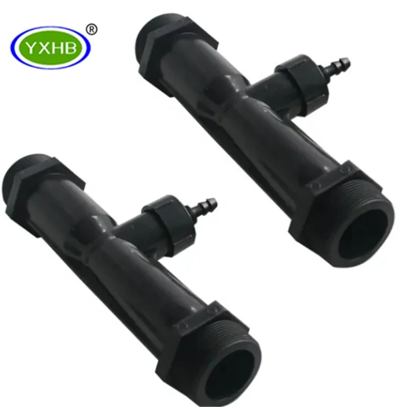 Ozone generator Venturi injector maximizes water use gas Venturi tube