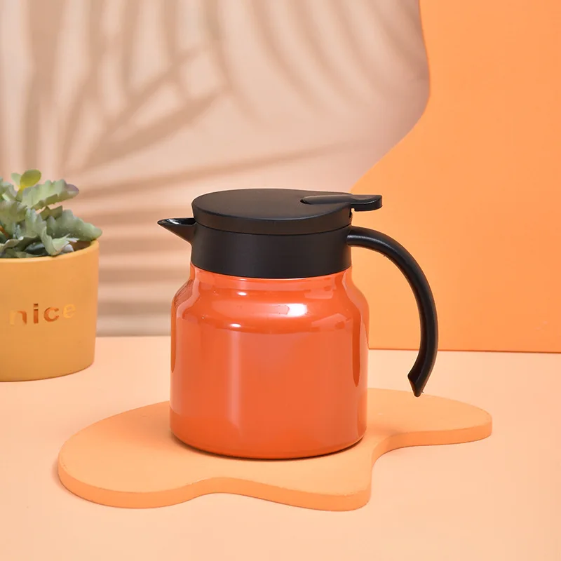 316 Stainless Steel 800ml 1000ml Large Capacity Household Insulated Kettle Tea Water Separation Coffee Pot