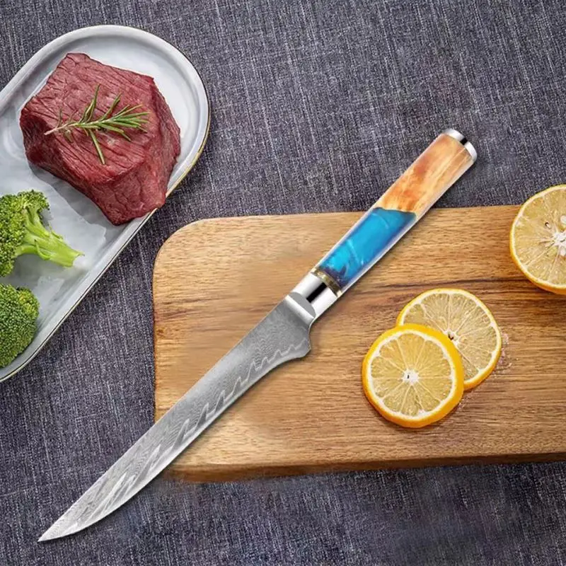 Well Packed High Carbon Chef Knife Kitchen Knife For Meat Fish Poultry Chicken