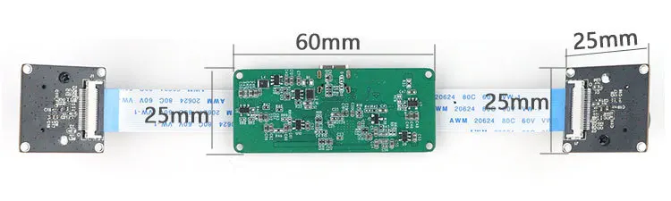 Модуль камеры OV9281 USB3.0 бинокулярный глобальная экспозиция синхронный затвор с одинаковой рамой 1280*400 60FPS модуль AR VR