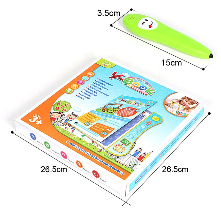 
 2021 Custom English Conversation Books Learn English Kids Talking Board Books Sound Book  