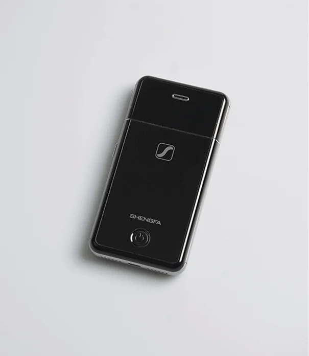 Беспроводная перезаряжаемая бритва с Usb зарядкой черная белая двухцветная электробритва для