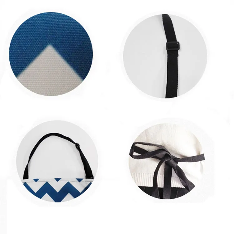 Promotional Unisex Style Apron Cotton Kitchen Bib Apron