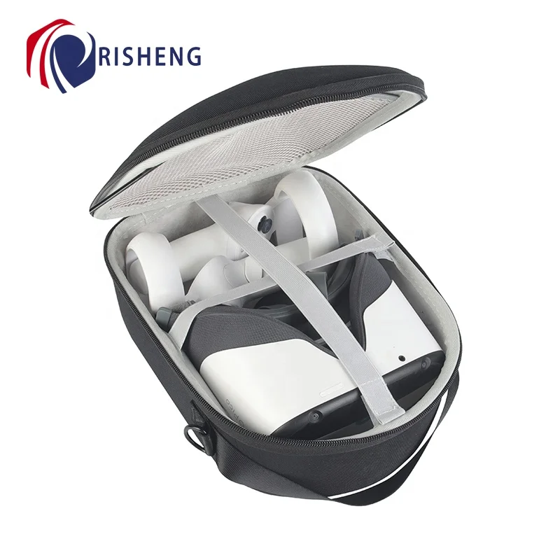 Factory Custom Protective Travel Shockproof Hard Zipper Bag Shell Carrying EVA Case For Pico neo3  VR Gaming Glasses