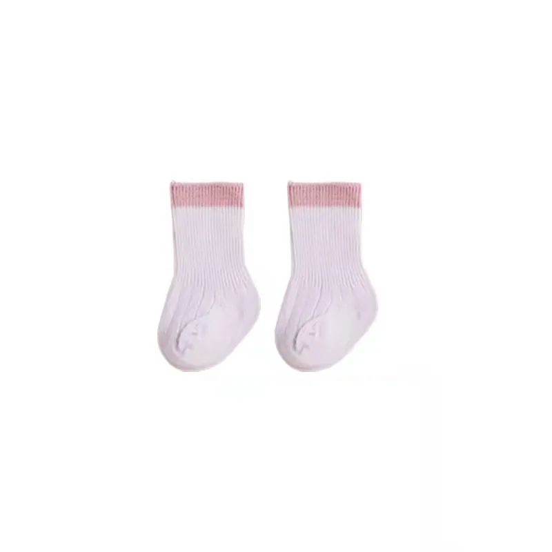 2021 best selling combed cotton non slip custom cartoon baby socks