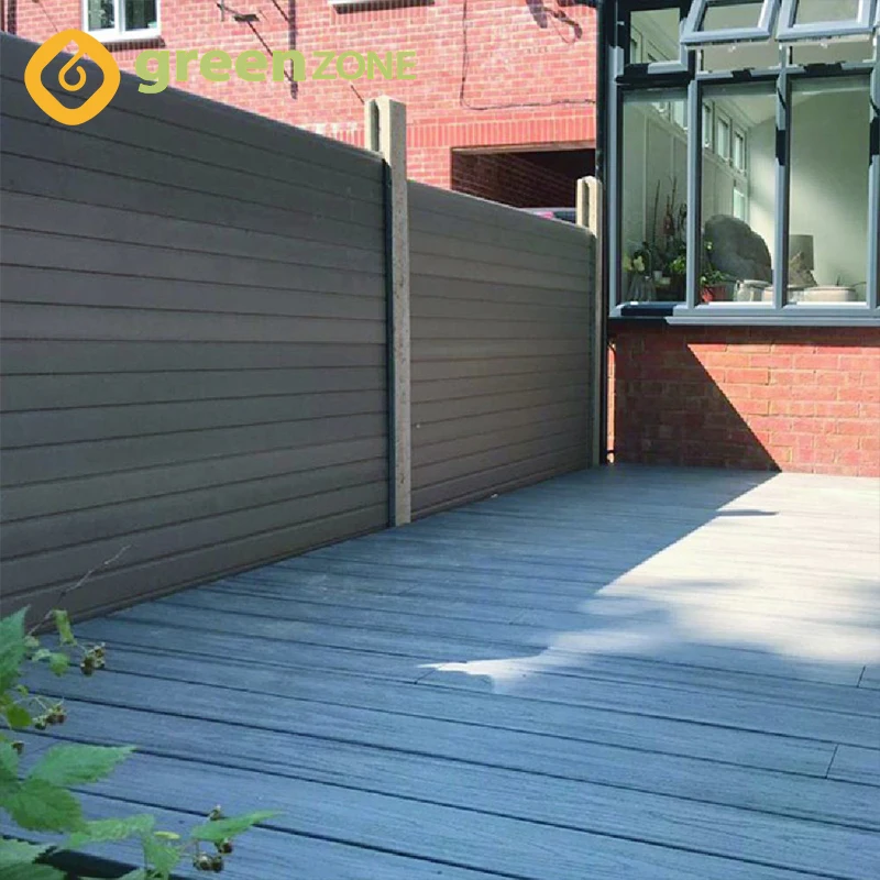 Wooden fence panels steel railing designs for balcony wpc fence