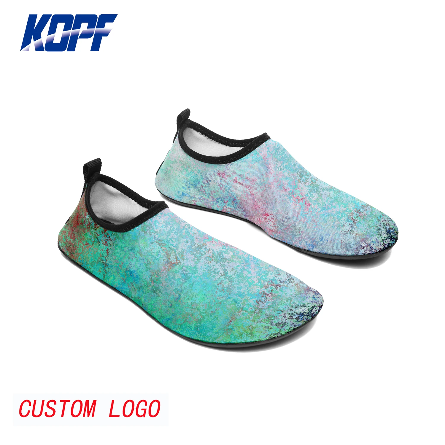 Wholesale cheap custom beach shoes with logowater proof shoes quick drying aqua shoes for men