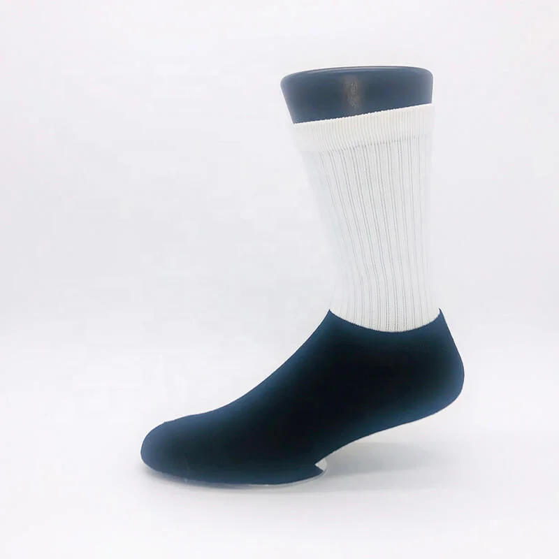 white sublimation blank socks polyester socks for sublimation