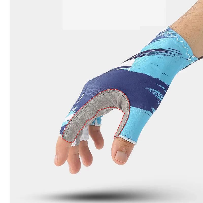 Outdoor Manufacture Summer  Autumn Fishing Gloves Half Fingers Resistance Anti-slip Climbing Glove Hiking Camping Riding Gloves