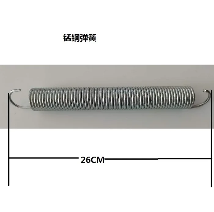Высококачественная пружина из марганцевой стали 26 5 см высокое натяжение для банджи-батута аксессуары детей взрослых использования в помещении