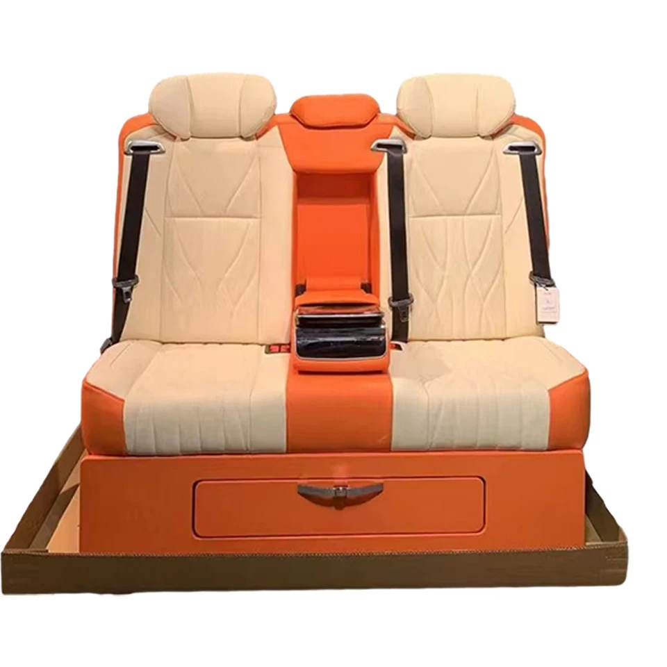 Custom SUV Car Interior Benz V260 Conversion Rear Seat Kit Luxury Leather Rear Seat for Benz