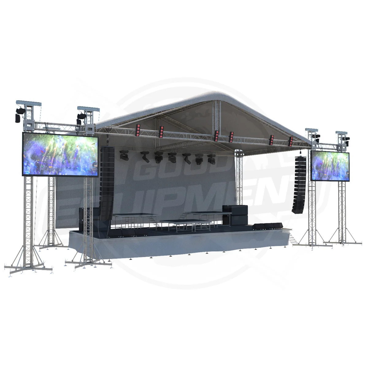 Lifting Tower Roof Truss System Cover Truss Aluminum