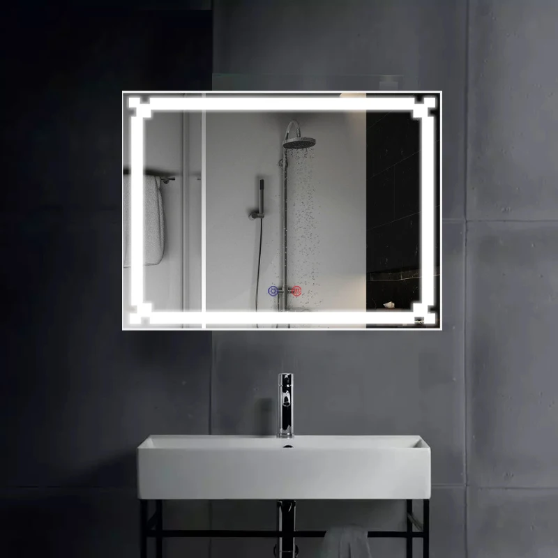 bath toilet led bathroom mirror fogless with mirror defogger
