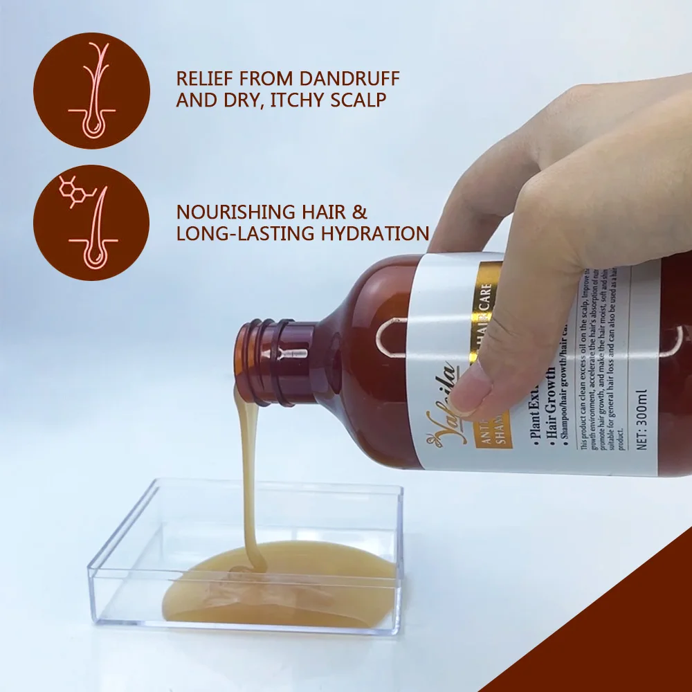 Organic personalized hair growth and nourishing shampoo hair loss treatment shampoo for rapid growth