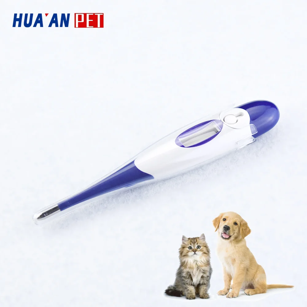 Digital Veterinary Pet Accessory Thermometer Rectal Body Temperature Measuring   Approved for Pets Animals