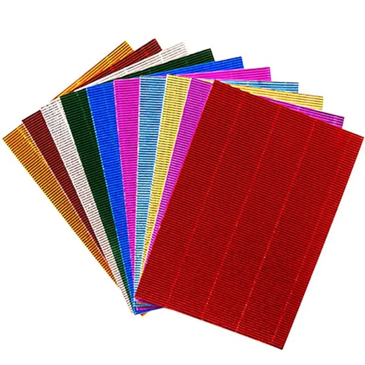 
A4 corrugated kindergarten children puzzle origami handmade DIY paper 