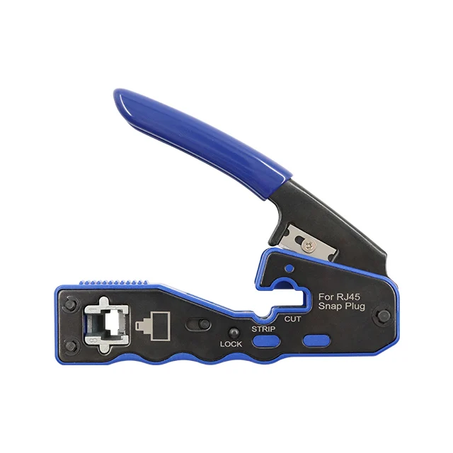 Cat5 Cat6 Connector Ethernet Cable Cutter 8P Cable Stripping Plier Stripper RJ45 Connector Cable Crimping Tool