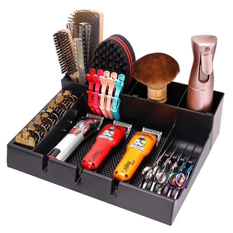 New design Barber Equipment Professional Salon  Trimmer case Electric clippers Holder Hairdressing Tool Storage Box
