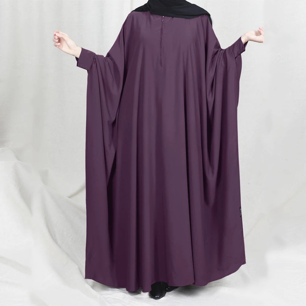 Hot Selling Modest Dresses Abaya Dress Islamic Eid Muslim Women Long Sleeve Maxi Muslim Prayer Dress