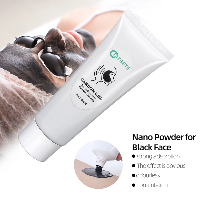 Black Face Doll Nano Toner Laser Machine Suitable For All Skins Anti Aging Deep Cleansing Improve Skin Tone Carbon Gel